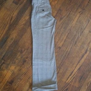 Plaid Gap stretch dress pants